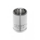 Llave de vaso estriada 1/2", 24 mm, CrV