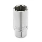 Llave de vaso para bujías 1/2", 21mm, CrV