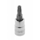 Llave de vaso con punta Torx con abujero 10 mm, 1/4