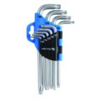 Llaves torx CrV, 9 uds.