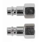 Terminal para manguera hembra 1/4", 2 uds