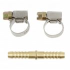 Conector 8mm, 3pzas