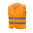 ORLA Chaleco de seguridad reflectante naranja XL (54)