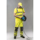 WERSE pantalones de seguridad reflectantes amarillos XL (54) - Imagen 4