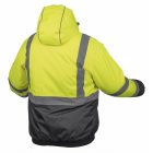 OKER chaqueta alta visibilidad con aislamiento bomber amarilla 2XL - Imagen 10