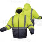 OKER chaqueta alta visibilidad con aislamiento bomber amarilla 2XL - Imagen 11
