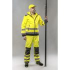WERSE pantalones de seguridad reflectantes amarillos XL (54) - Imagen 2