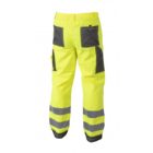 WERSE pantalones de seguridad reflectantes amarillos XL (54) - Imagen 9