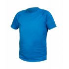 T-shirt de poliester, azul, M