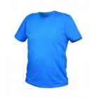 T-shirt de algodón, azul, L