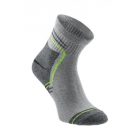 SAAR Calcetines cortos gris claro/verde 39-40 (3 par)