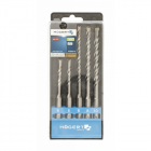Juego de brocas SDS Plus 5 uds, diámetro: 3 x 6 mm, 8 mm, 10 mm