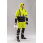 OKER chaqueta alta visibilidad con aislamiento bomber amarilla 2XL - Imagen 3