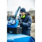 REN chaqueta forrada azul marino 3XL (58) - Imagen 3