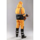 OKER chaqueta de seguridad reflectante forrada naranja M (50) - Imagen 4