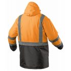 LEDA chaqueta de advertencia parka aislada naranja M - Imagen 10