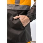 LEDA chaqueta de advertencia parka aislada naranja M - Imagen 6