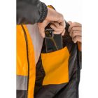 LEDA chaqueta de advertencia parka aislada naranja M - Imagen 9
