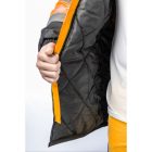 LEDA chaqueta de advertencia parka aislada naranja M - Imagen 7