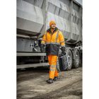 LEDA chaqueta de advertencia parka aislada naranja M - Imagen 2