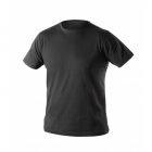 VILS T-shirt de algodón negro 2XL (56)