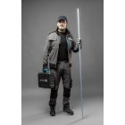 TAUBER pantalones protectores 4-way stretch gris oscuro L (52) - Imagen 3