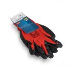 RODER guantes recubiertos de látex rojo/negro (12 pares/paquete) 9 - Imagen 4