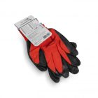 RODER guantes recubiertos de látex rojo/negro (12 pares/paquete) 9 - Imagen 5