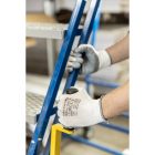 GLAN Guantes de protección recubiertos de nitrilo blanco/gris claro 8 - Imagen 2