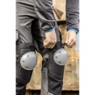 EIB rodilleras de protección pavimentación PP negro/gris uni (2 uds/paquete) - Imagen 3