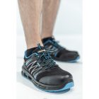 WARNOW zapatos de seguridad RIPSTOP S1PL SR FO negro/azul 43 - Imagen 3