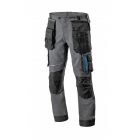 TAUBER pantalones protectores 4-way stretch gris oscuro L (52)