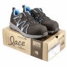 SCHMUTTER Zapatos de seguridad LACE SYSTEMS1P SRC C gris/azul 40 - Imagen 16