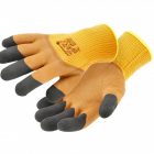 LYCK guantes protectores recubierto de látex aislado naranja 10