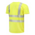 JURAL II camiseta de polialgodón de alta visibilidad amarillo M (50) - Imagen 6