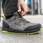 KEMNITZ zapatos de seguridad LACE SYSTEM S1PS SR FO gris jaspeado/verde 44 - Imagen 2