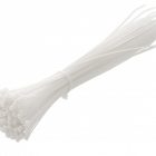 Cables de nylon 3.6 x 300 mm, 100 uds, blanco
