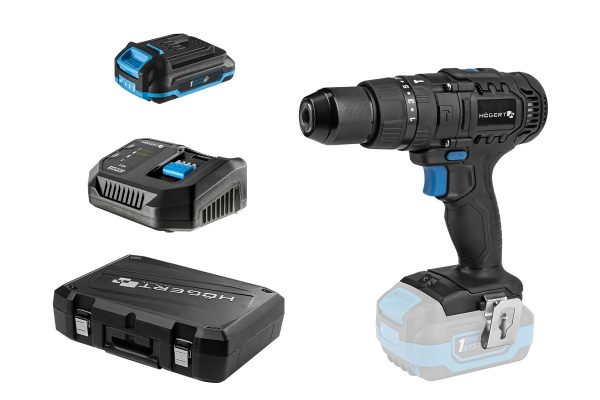 Juego de impulsores de impacto 50Nm 18V + 2Ah batería - Imagen 2