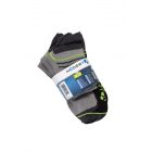 SAAR Calcetines cortos gris claro/verde 39-40 (3 par) - Imagen 3