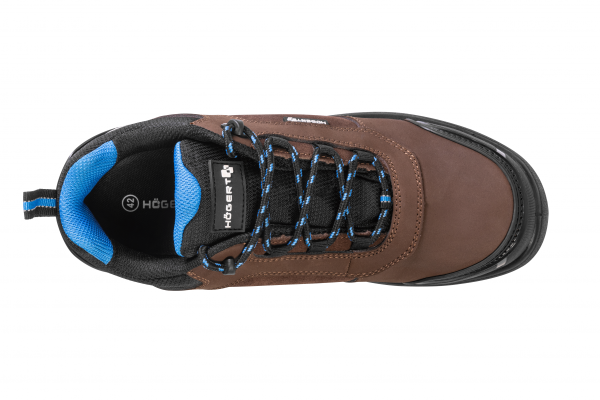 THALE Botín de seguridad S3S FO SR marrón/negro talla 44 - Imagen 9