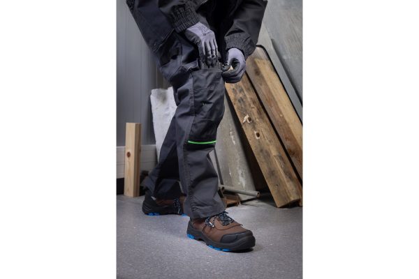 THALE Botín de seguridad S3S FO SR marrón/negro talla 44 - Imagen 2