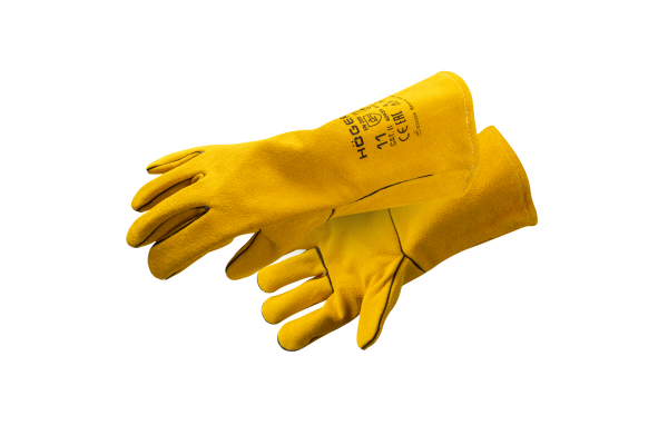 KANDEL MIG MAG guantes de soldadura de cuero amarillo 10