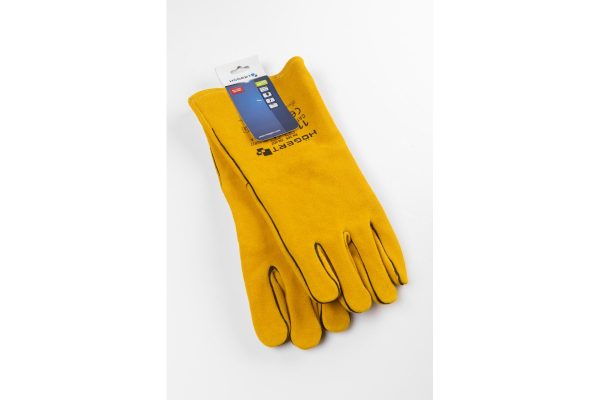 KANDEL MIG MAG guantes de soldadura de cuero amarillo 10 - Imagen 2