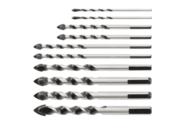 Juego de brocas universales 10 uds.