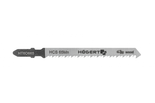 Hoja de sierra de corte limpio para madera 10TPI 100mm 5 uds.