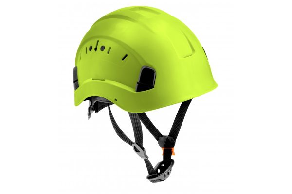 DIEMEL casco de protección de altura verde uni