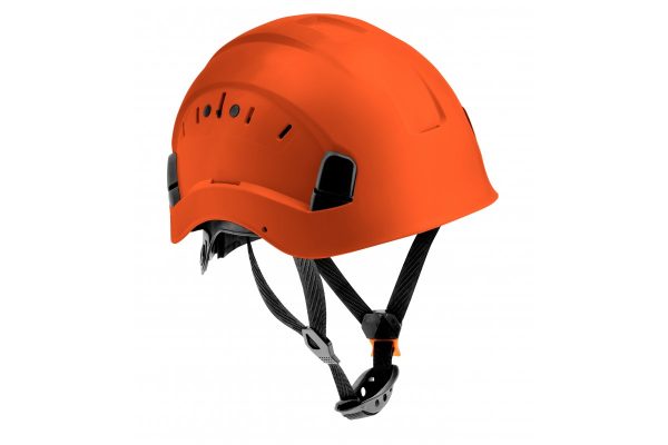 DIEMEL casco de protección de altura naranja uni