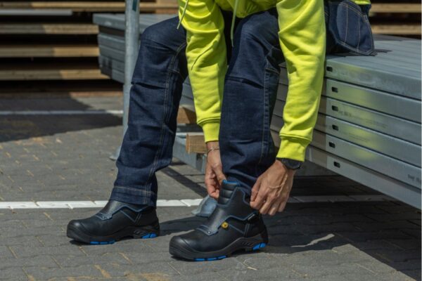 Botas de seguridad para soldadores STAD S3L FO SR negro 46 - Imagen 2