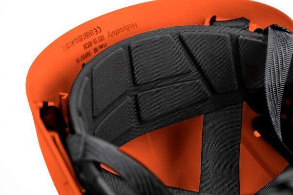 DIEMEL casco de protección de altura naranja uni - Imagen 4