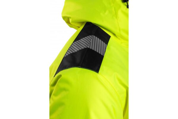 MILA chaqueta de seguridad reflectante forrada amarilla 3XL (58) - Imagen 5
